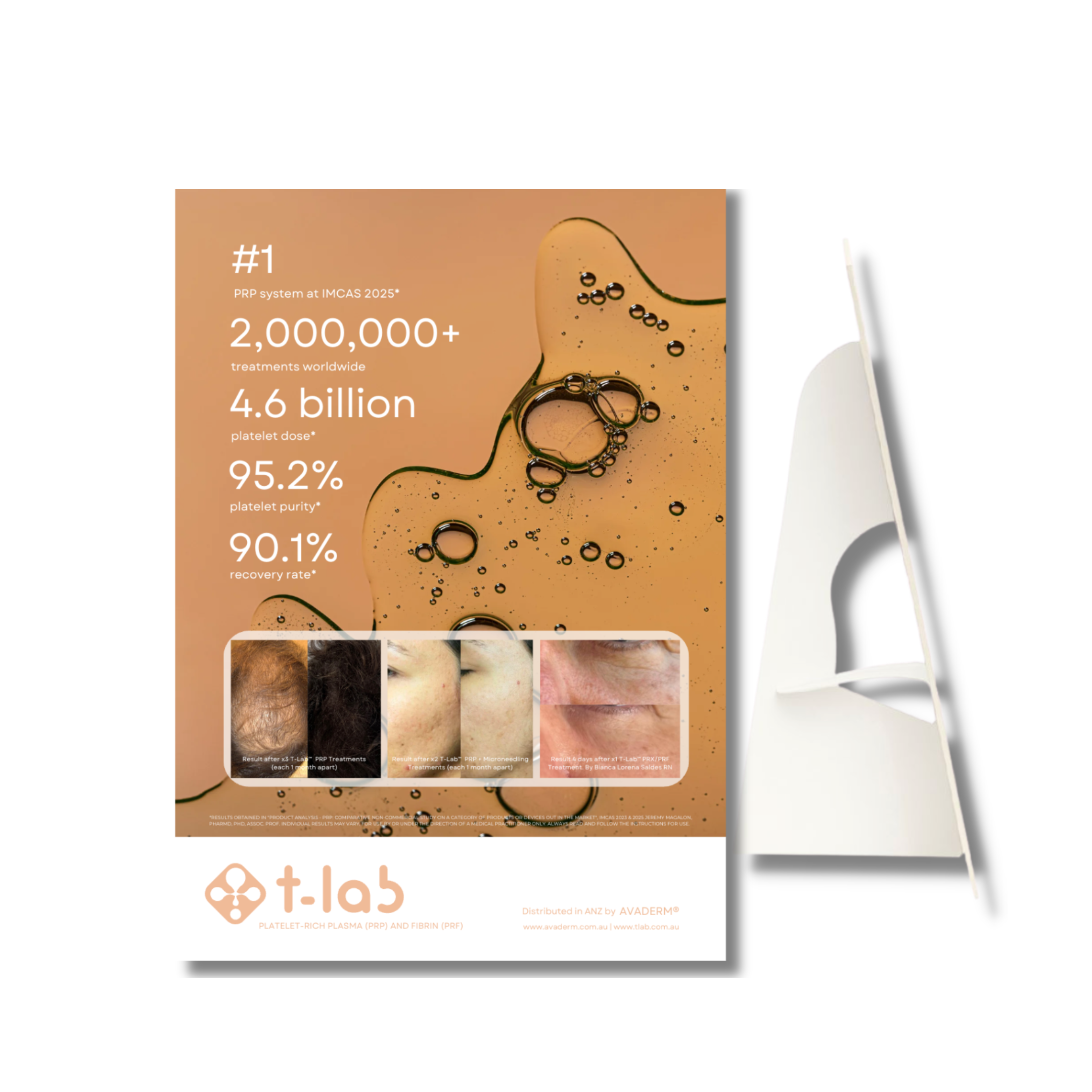 A4 T-Lab® Stand Up Poster