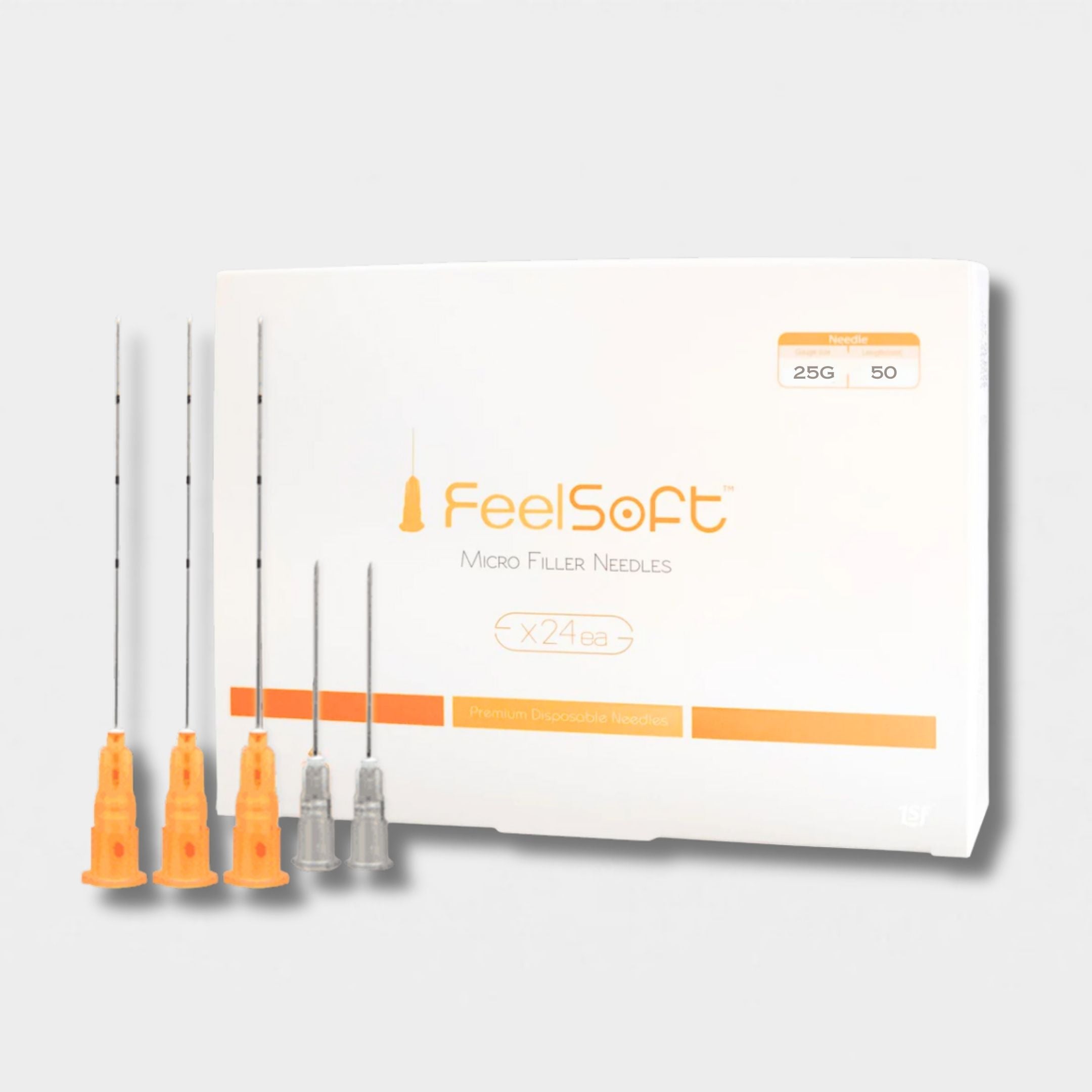 FeelSoft® Micro Filler Cannula (Box of 24) - 25G x 50mm