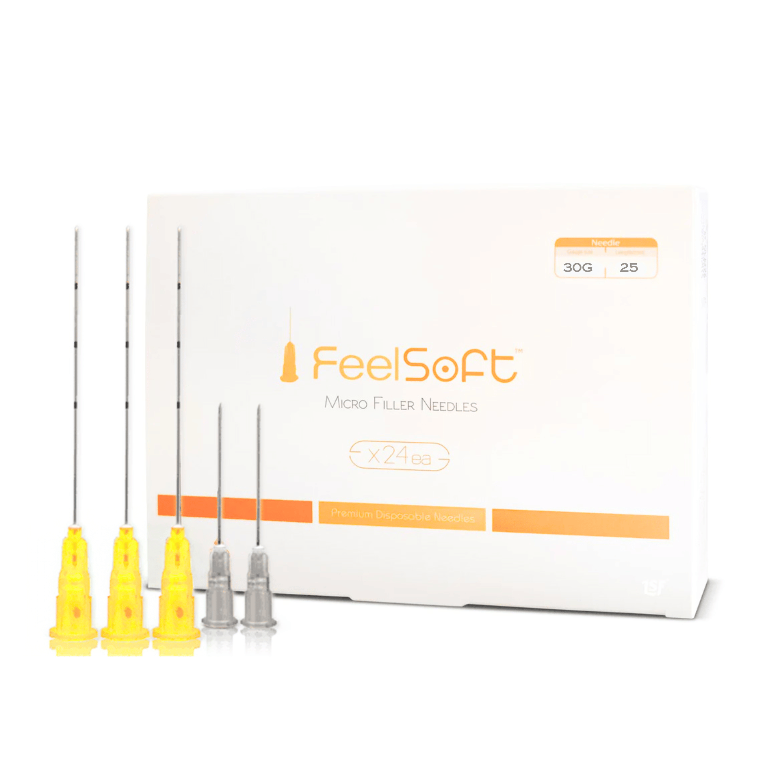FeelSoft® Micro Filler Cannula (Box of 24) - 30G x 25mm