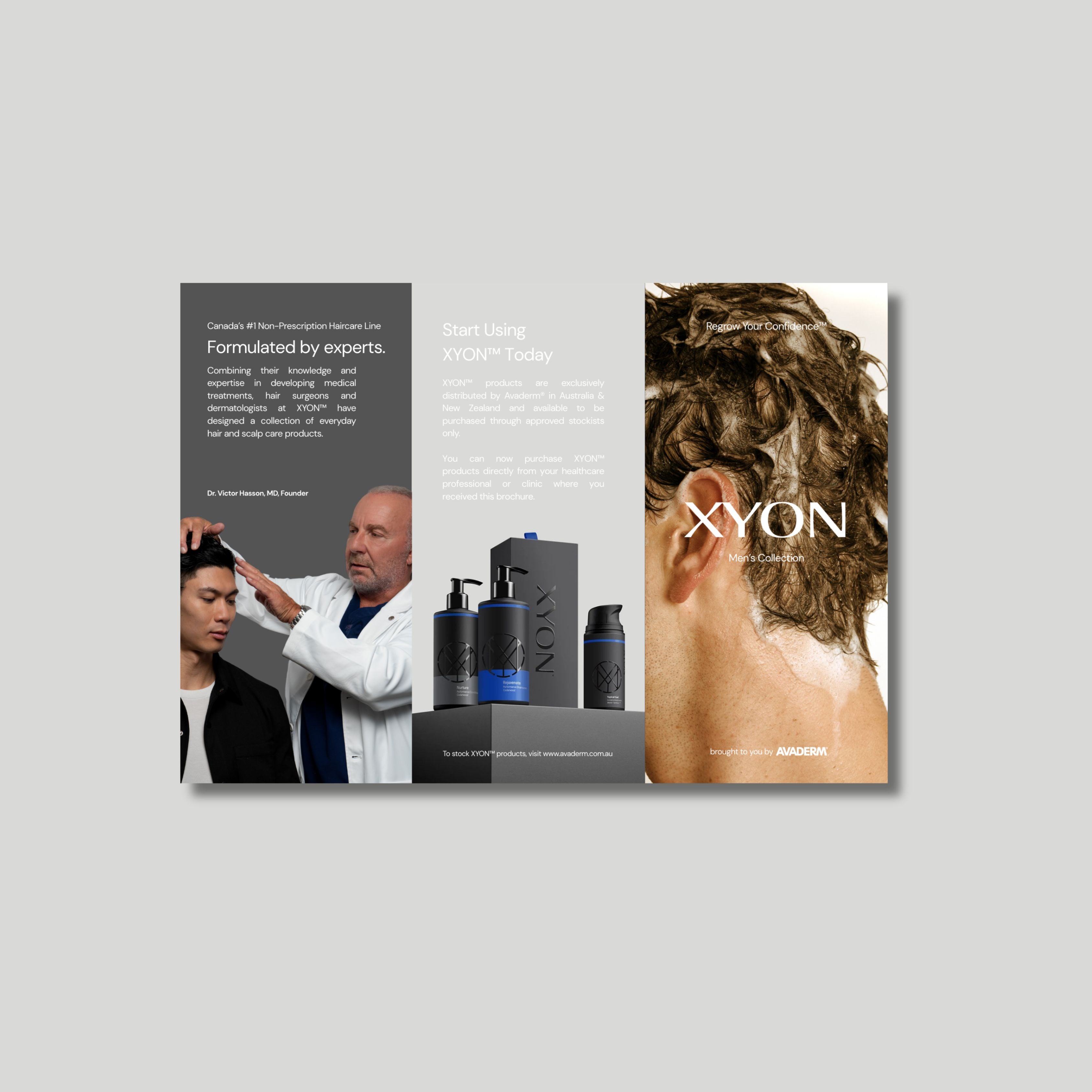 XYON™ Men's Brochures