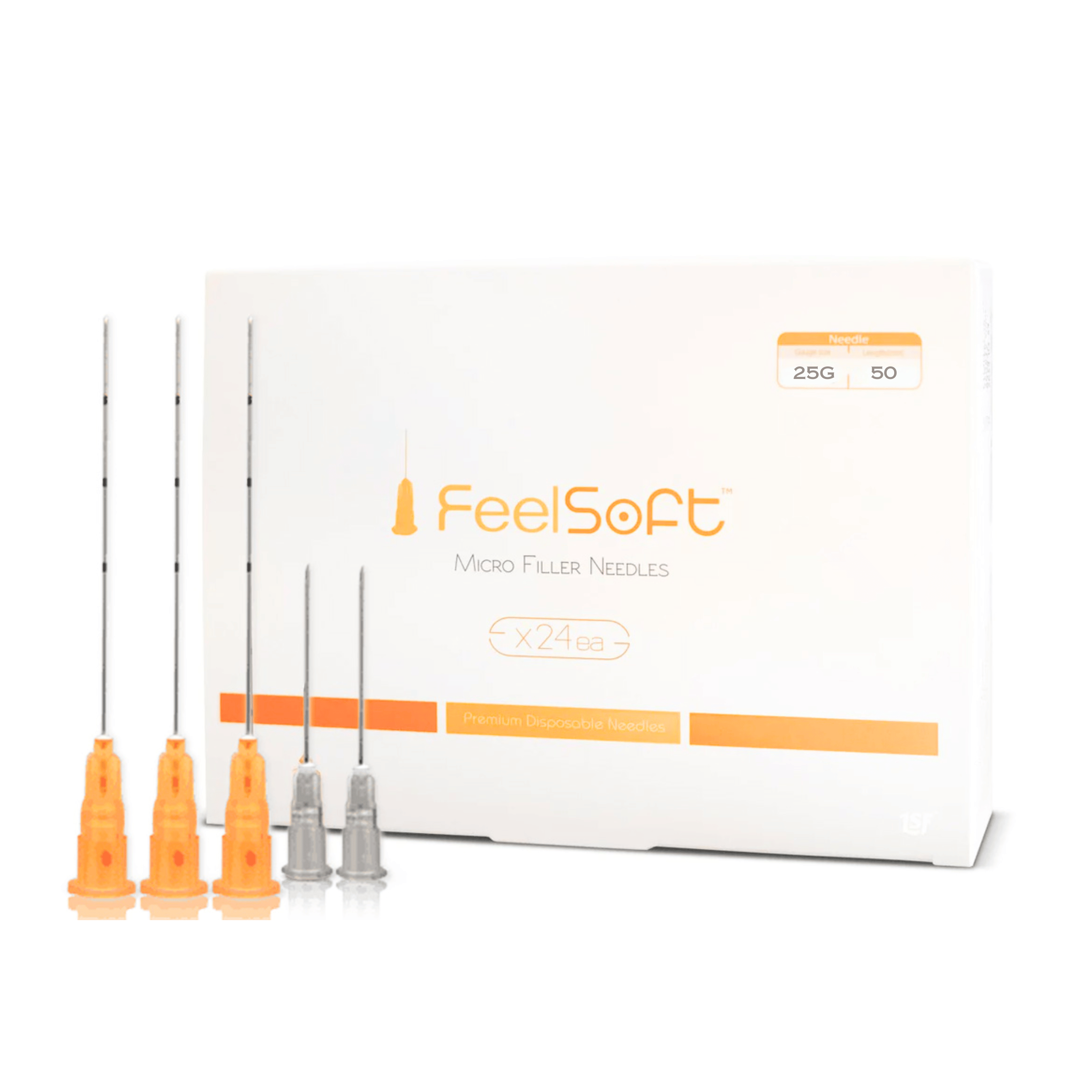 FeelSoft® Micro Filler Cannula (Box of 24) - 25G x 50mm