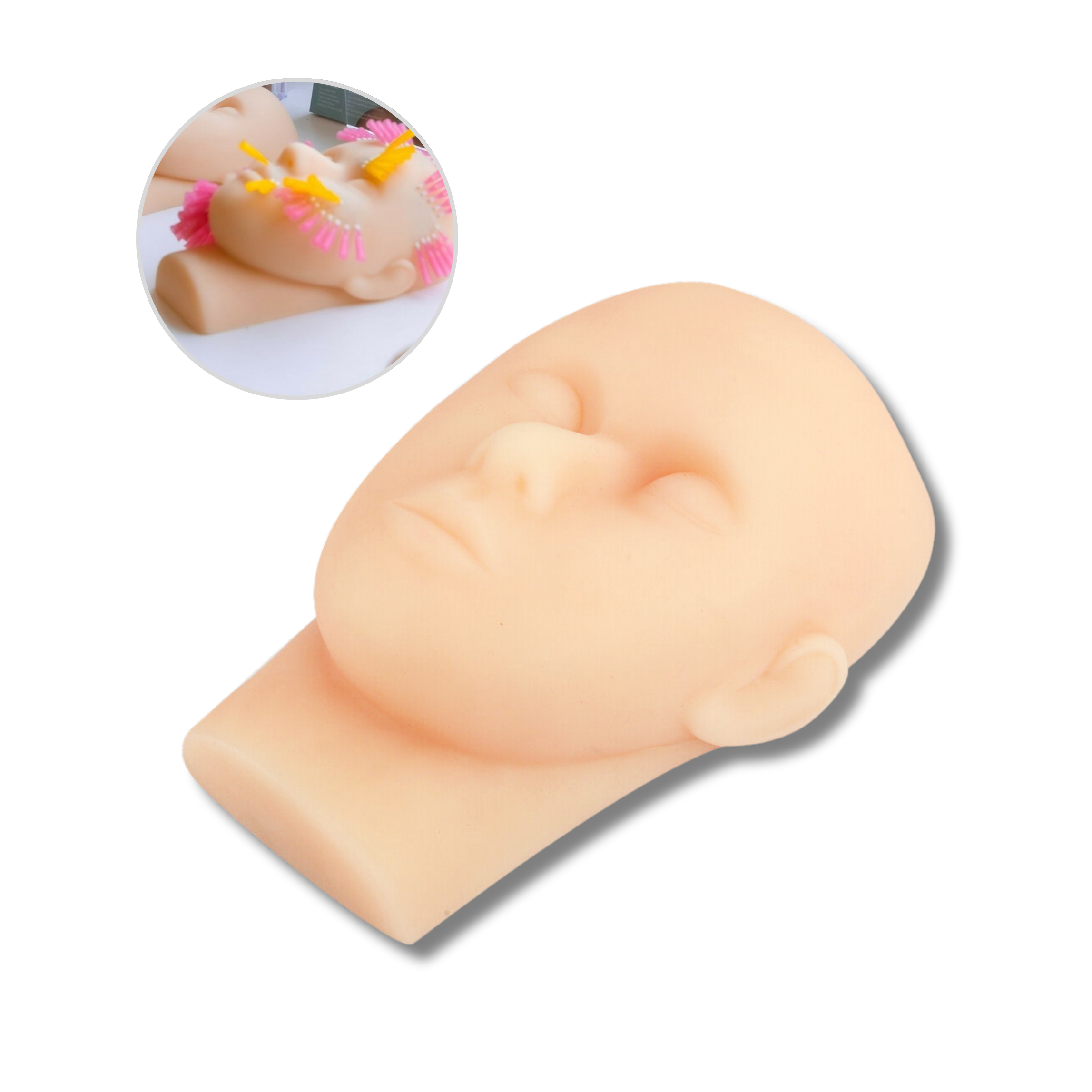 Silicone Head Model (For Cosmetic Injectables Practise and Insertion)