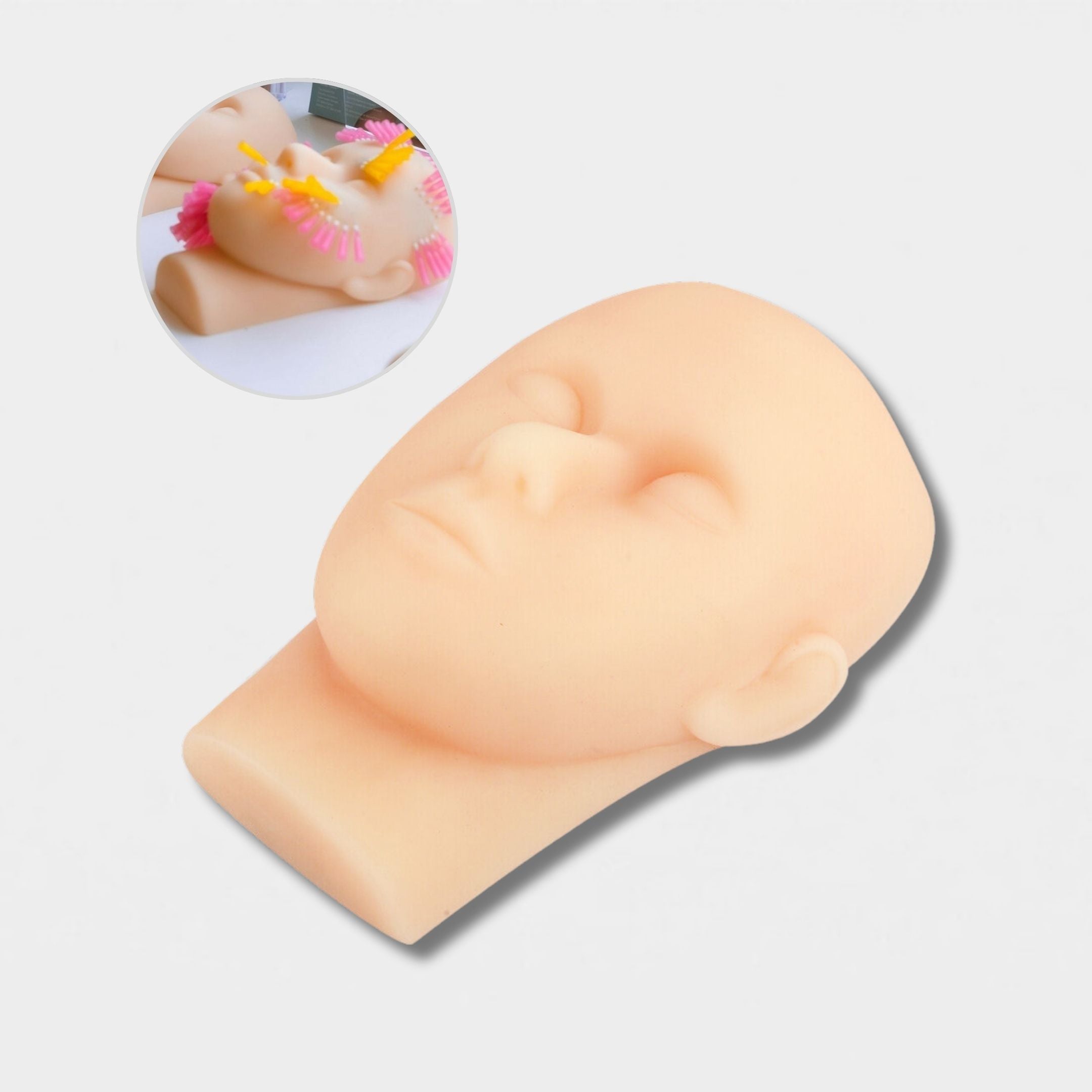 Silicone Head Model (For Cosmetic Injectables Practise and Insertion)