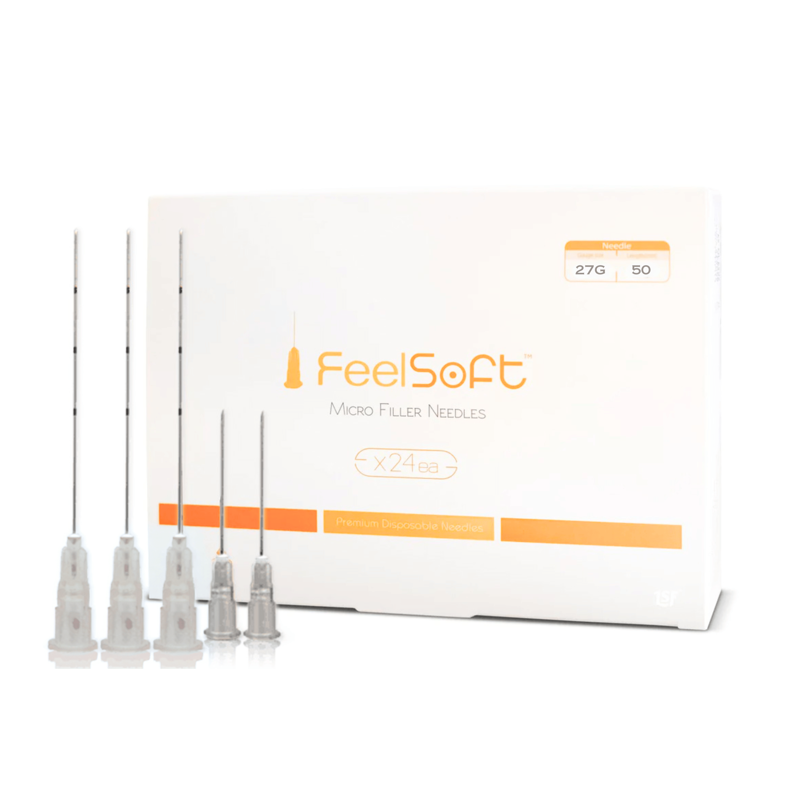 FeelSoft® Micro Filler Cannula (Box of 24) - 27G x 50mm