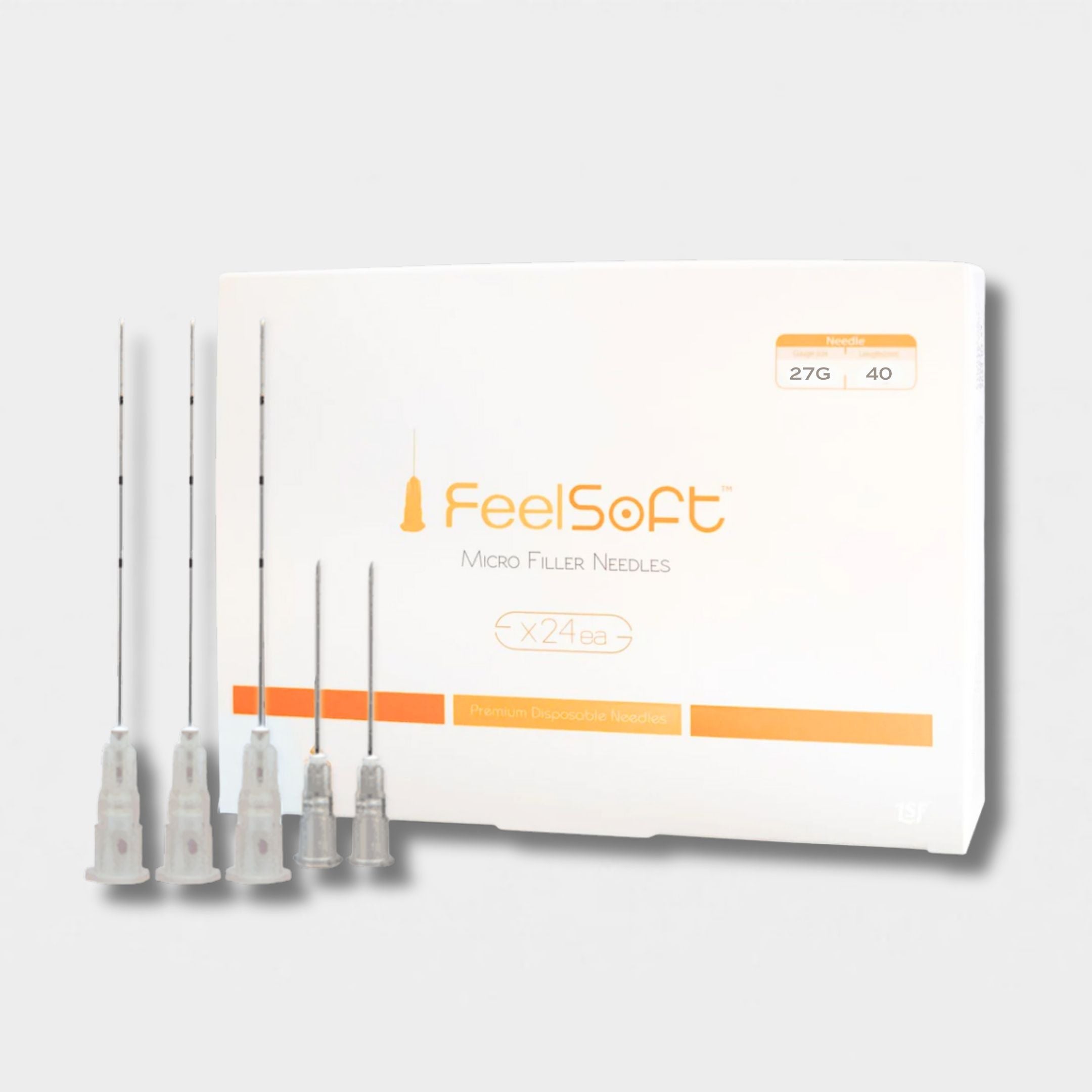 FeelSoft® Micro Filler Cannula (Box of 24) - 27G x 40mm